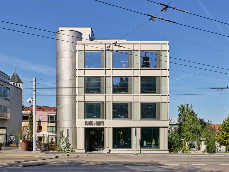 2226 Hybrid Sanierung Universitätstrasse Zürich – Neue strassenseitige Fassade mit öffentlichkeitswirksamem EG – Jürg Zimmermann